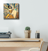 Serene Surf Canvas Art - Beyond T-shirts